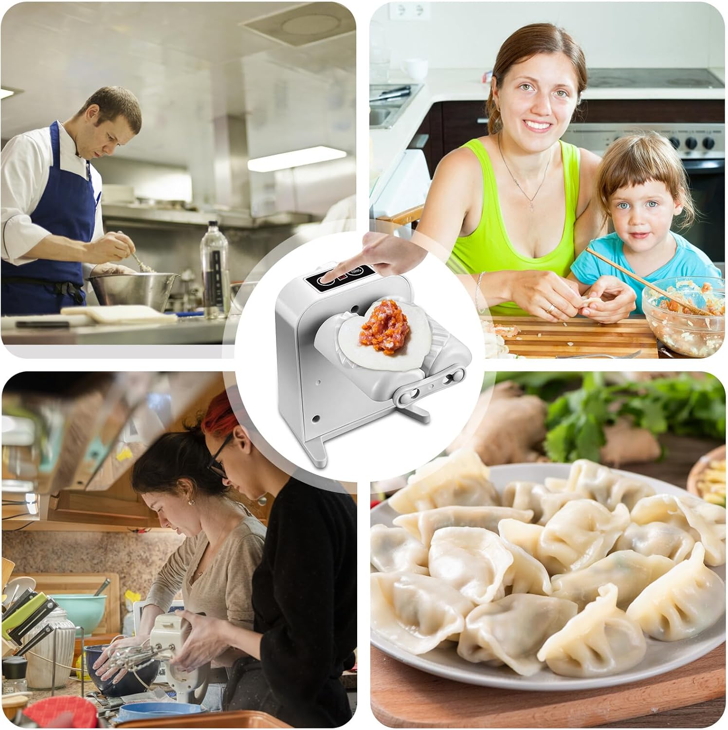 Máquina automática para hacer Dumpling