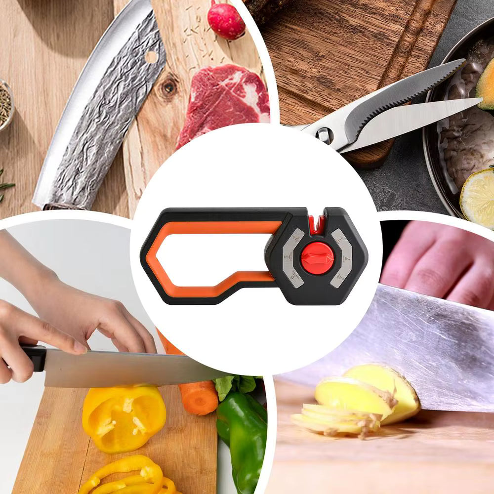 Afilado profesional 6 en 1 con mango antideslizante