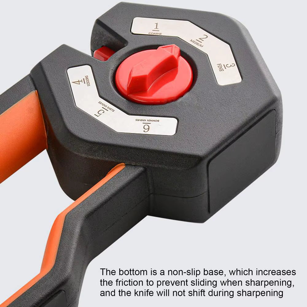 Afilado profesional 6 en 1 con mango antideslizante