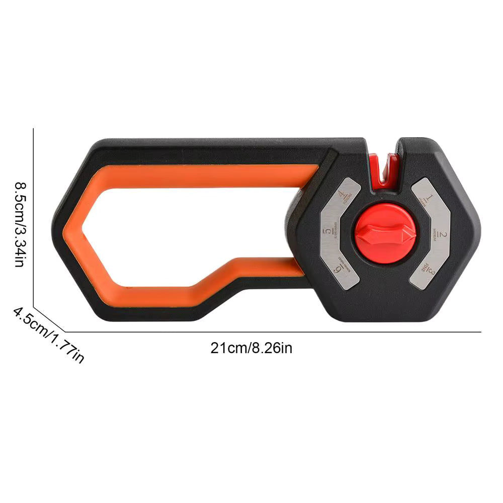 Afilado profesional 6 en 1 con mango antideslizante